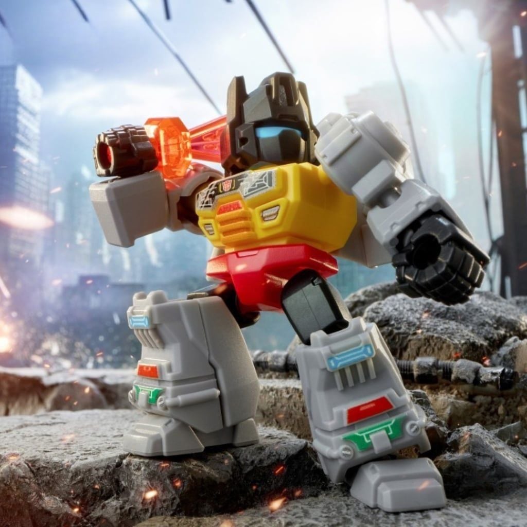 Mô hình đồ chơi lắp ráp Blind box Transformers Defender Version 03 Heavy Metal War Model Kits BLOKEES