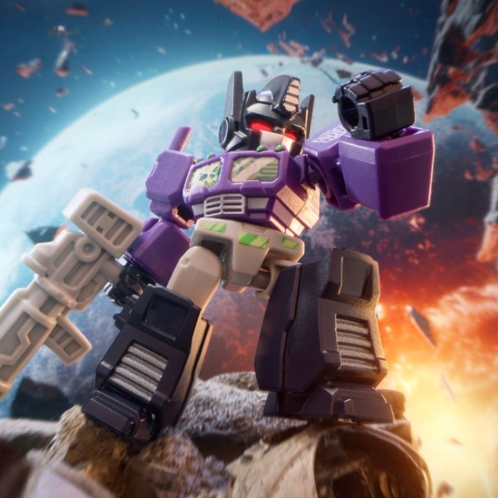 Mô hình đồ chơi lắp ráp Blind box Transformers Defender Version 03 Heavy Metal War Model Kits BLOKEES