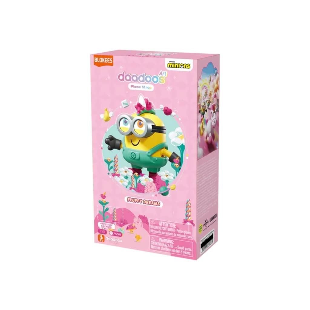 Mô hình đồ chơi lắp ráp Blind box Minions Daadoos ART Series 01 Fluffy Dreams BLOKEES