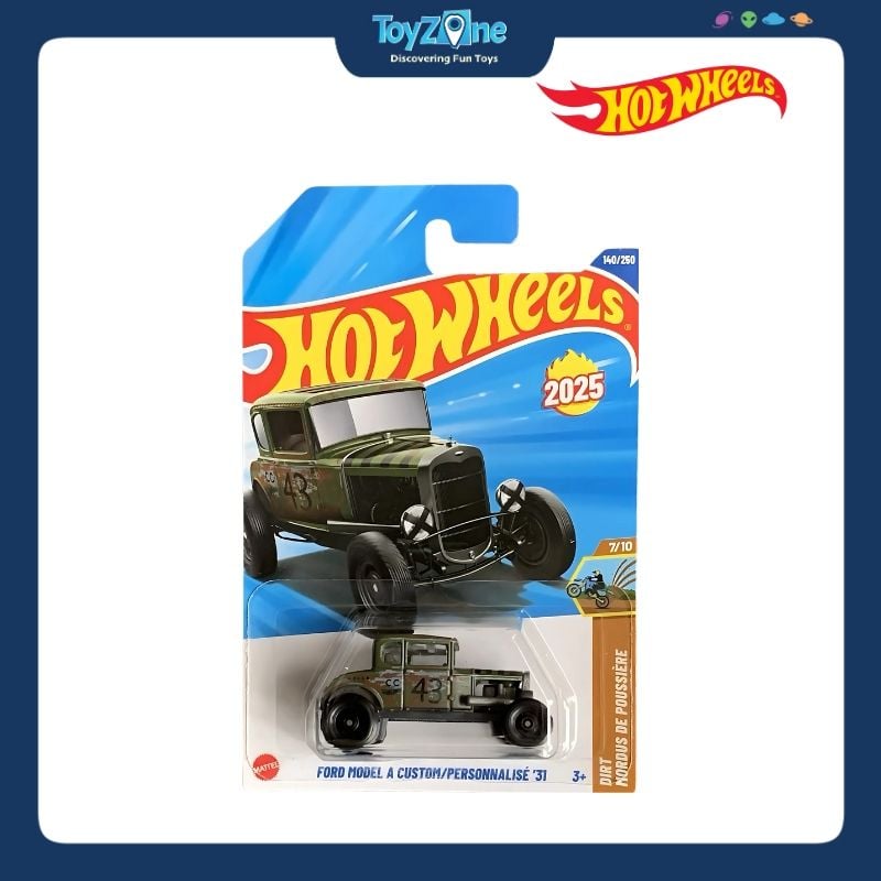 Đồ chơi mô hình xe Hot Wheels Dirt Mordus De Poussière chính hãng