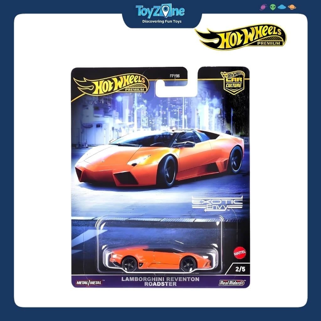 Mô hình xe Hot Wheels Premium 2022 Exotic Envy chính hãng