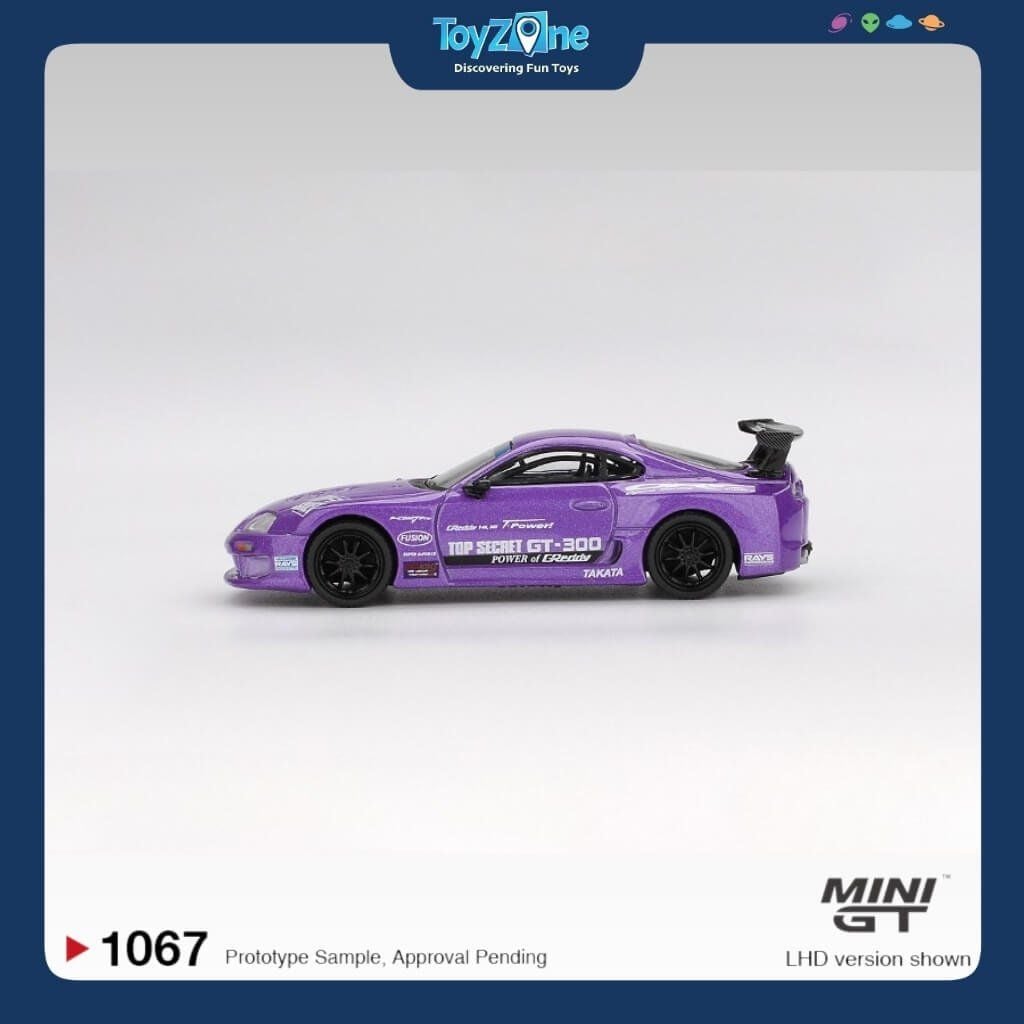 Mô hình xe Toyota Supra ( A80 ) Top Secret GT300 1:64 MiniGT