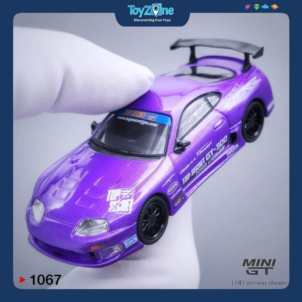Mô hình xe Toyota Supra ( A80 ) Top Secret GT300 1:64 MiniGT