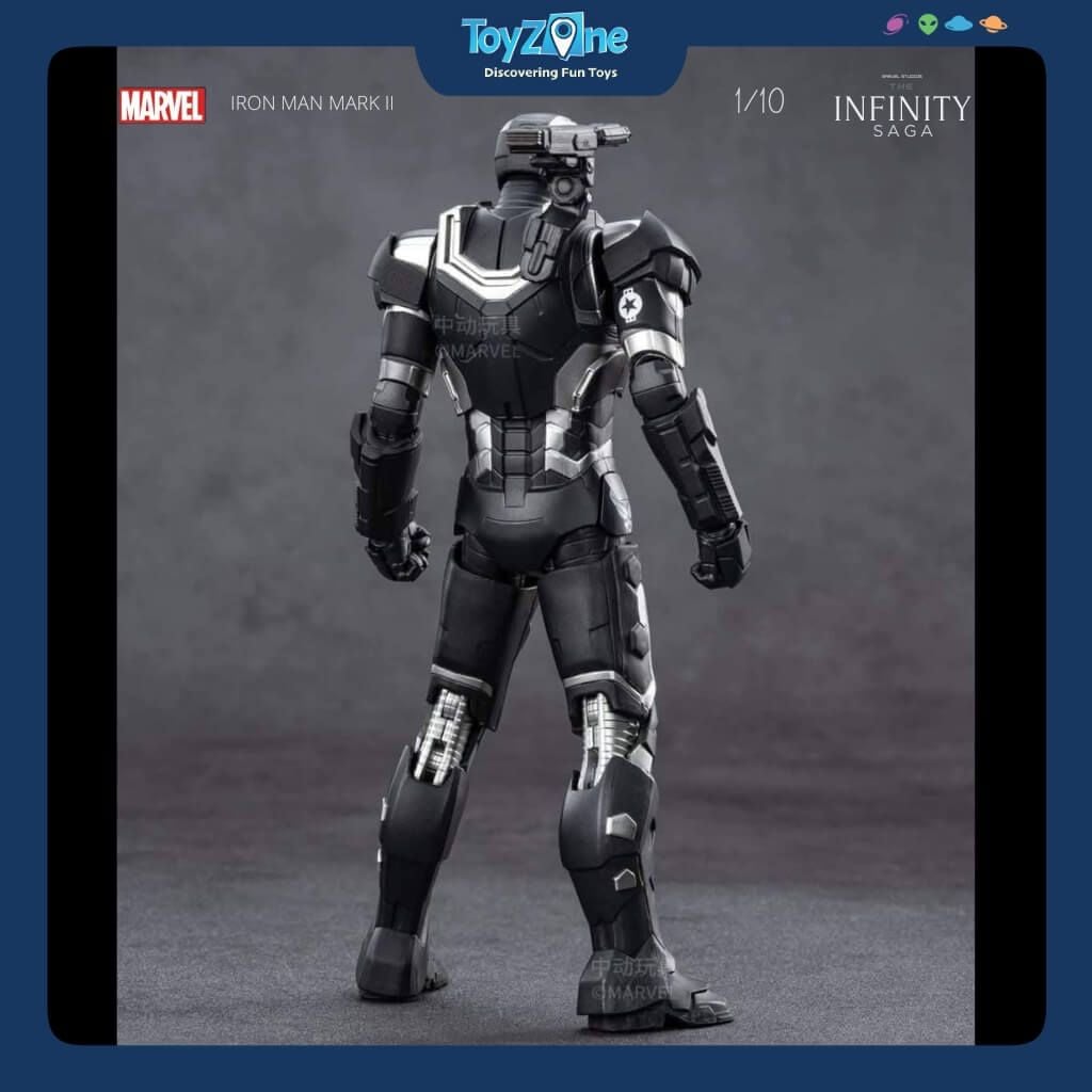 Mô hình Iron Man Mark 2 ( MK2 ) Marvel The Infinity Saga War Machine 1:10 ZD TOYS