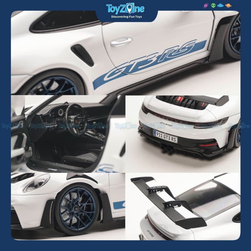 Mô hình xe Porsche 911 GT3 RS 2024 1:18 SOLIDO