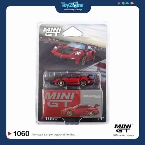 Mô hình xe Porsche 911 GT3 RS Weissach Package 1:64 MiniGT