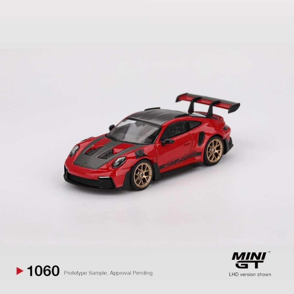 Mô hình xe Porsche 911 GT3 RS Weissach Package 1:64 MiniGT