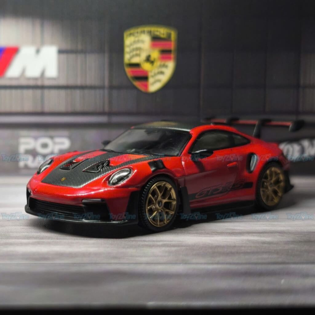 Mô hình xe Porsche 911 GT3 RS Weissach Package 1:64 MiniGT