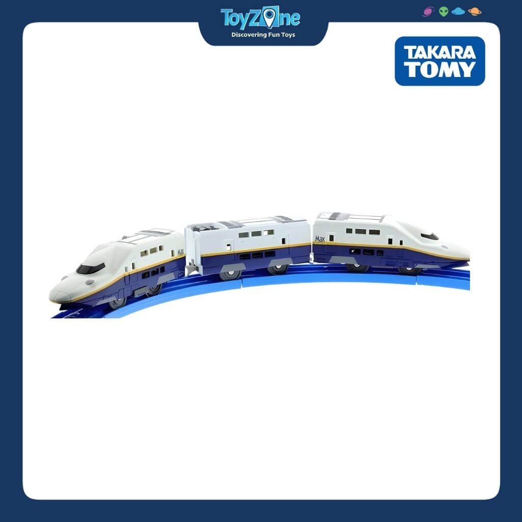 Mô hình đồ chơi Tàu Cao Tốc Plarail S-10 Shinkansen Series E4 Max TAKARA TOMY