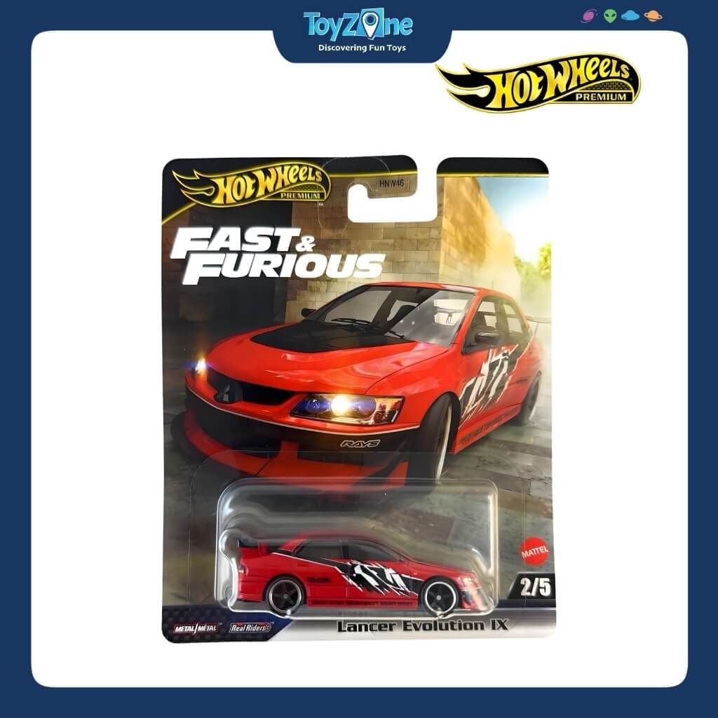 Mô hình xe Hot Wheels Premium Fast And Furious Series chính hãng
