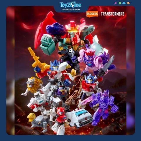 Mô hình đồ chơi lắp ráp Blind box Transformers Defender Version 07 Power of the Beast Model Kits BLOKEES