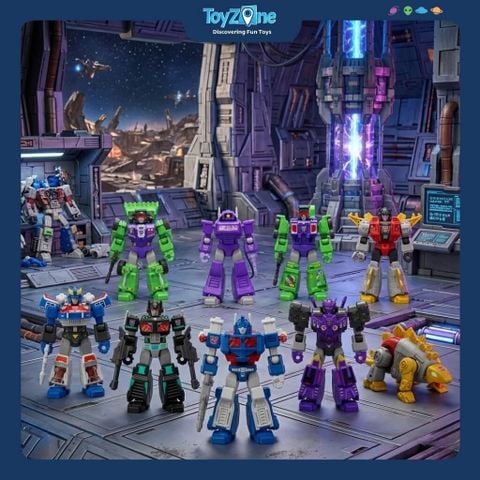 Mô hình đồ chơi lắp ráp Blind box Transformers Galaxy Version 04 Fractured Space-time Model Kits BLOKEES