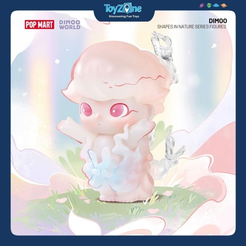 Mô hình đồ chơi Blind box Dimoo Shapes in Nature Series Figures ( Hình Dáng Trong Tự Nhiên ) POP MART