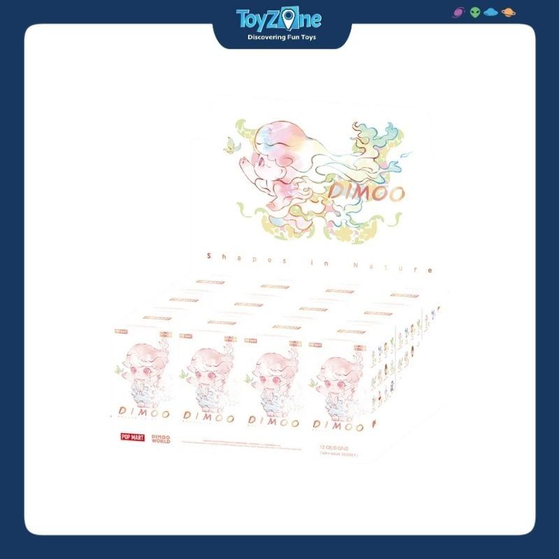 Mô hình đồ chơi Blind box Dimoo Shapes in Nature Series Figures ( Hình Dáng Trong Tự Nhiên ) POP MART