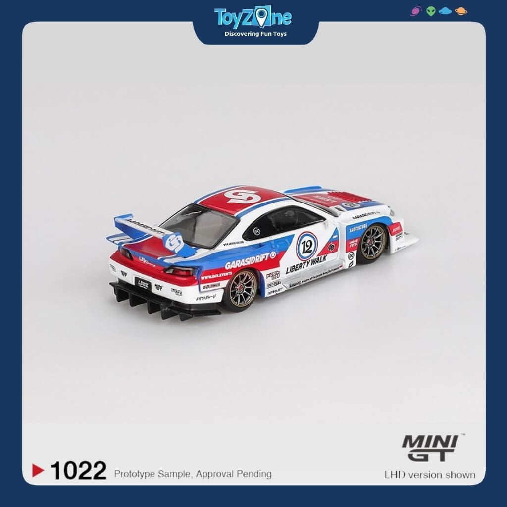 Mô hình xe Nissan LB-Super Silhouette S15 Silvia 1:64 MiniGT
