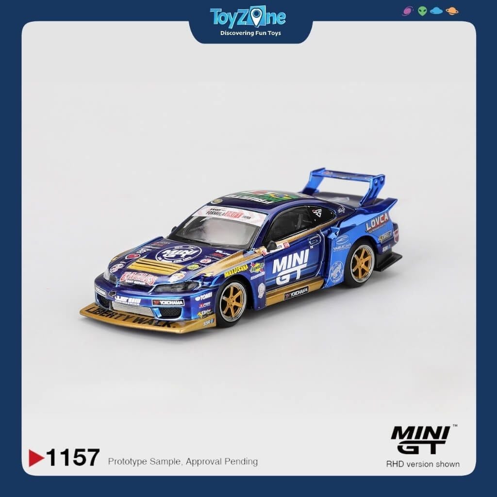 Mô hình xe Nissan LB-Super Silhouette S15 Silvia 1:64 MiniGT
