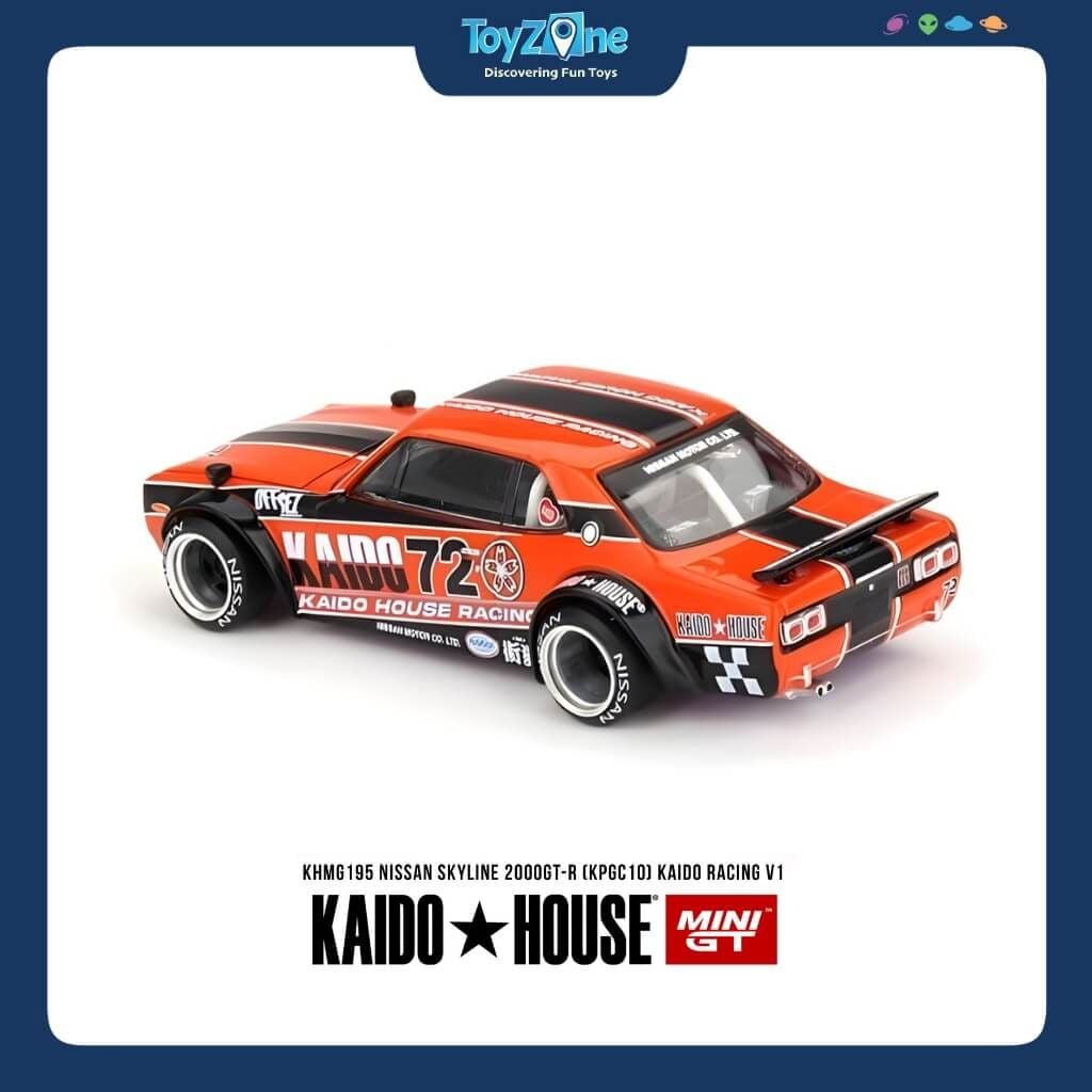 Mô hình xe Nissan Skyline 2000GT-R ( KPGC10 ) 1:64 KAIDO HOUSE x MiniGT