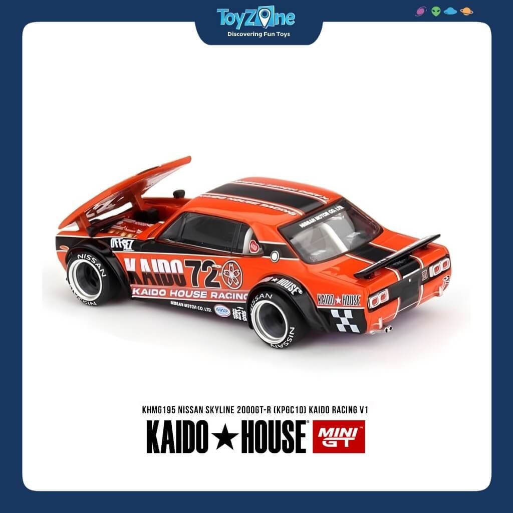 Mô hình xe Nissan Skyline 2000GT-R ( KPGC10 ) 1:64 KAIDO HOUSE x MiniGT
