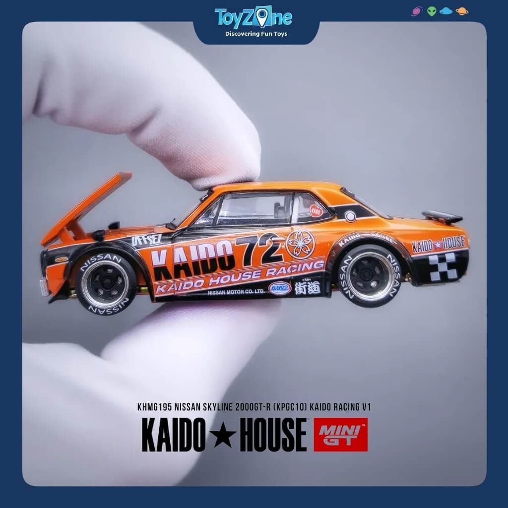 Mô hình xe Nissan Skyline 2000GT-R ( KPGC10 ) 1:64 KAIDO HOUSE x MiniGT