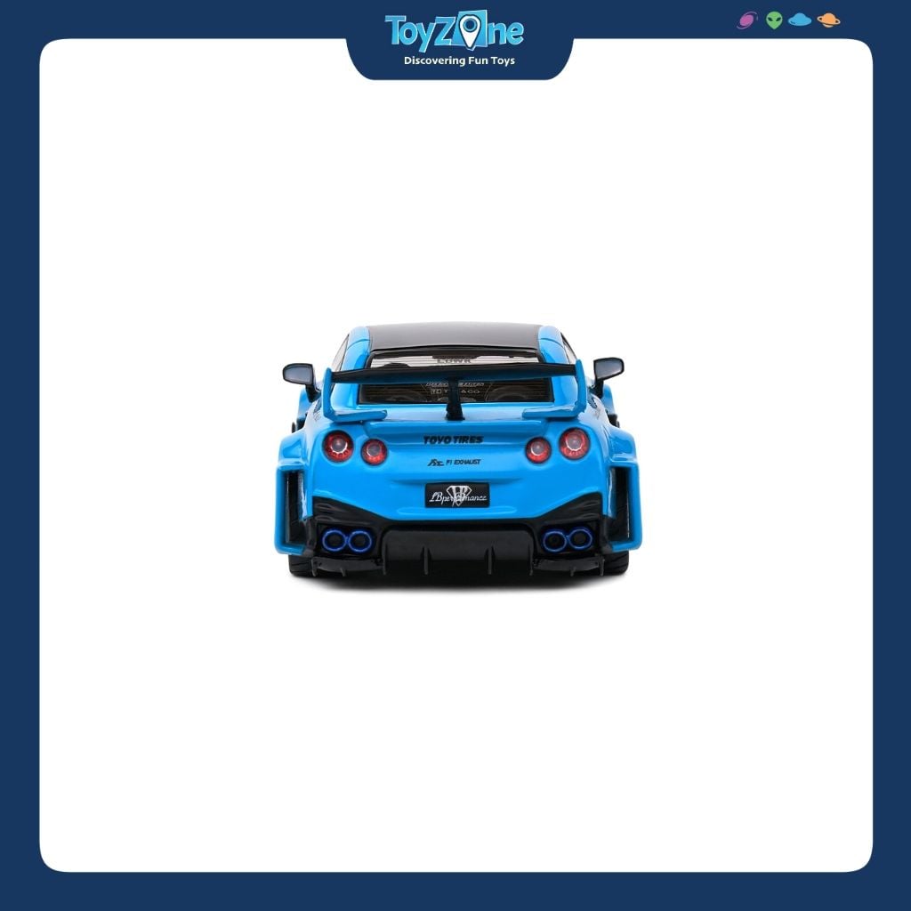 Mô hình xe Nissan GT-R ( R35 ) LBWK Silhouette 2019 1:43 SOLIDO
