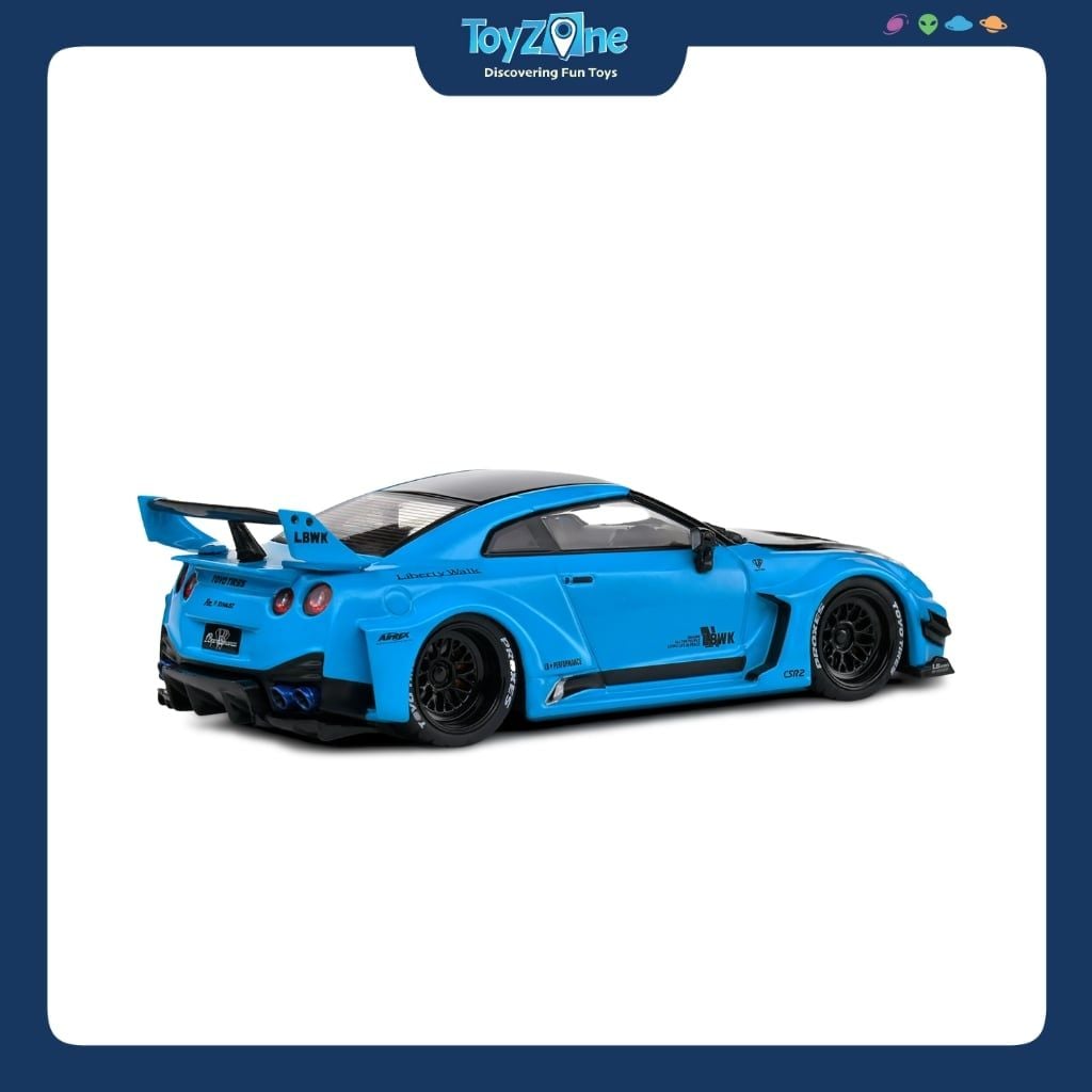 Mô hình xe Nissan GT-R ( R35 ) LBWK Silhouette 2019 1:43 SOLIDO