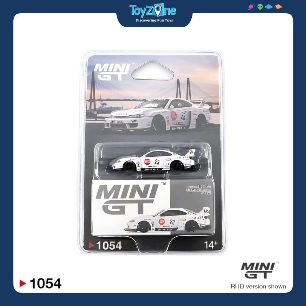 Mô hình xe Nissan LB-Super Silhouette S15 Silvia 1:64 MiniGT