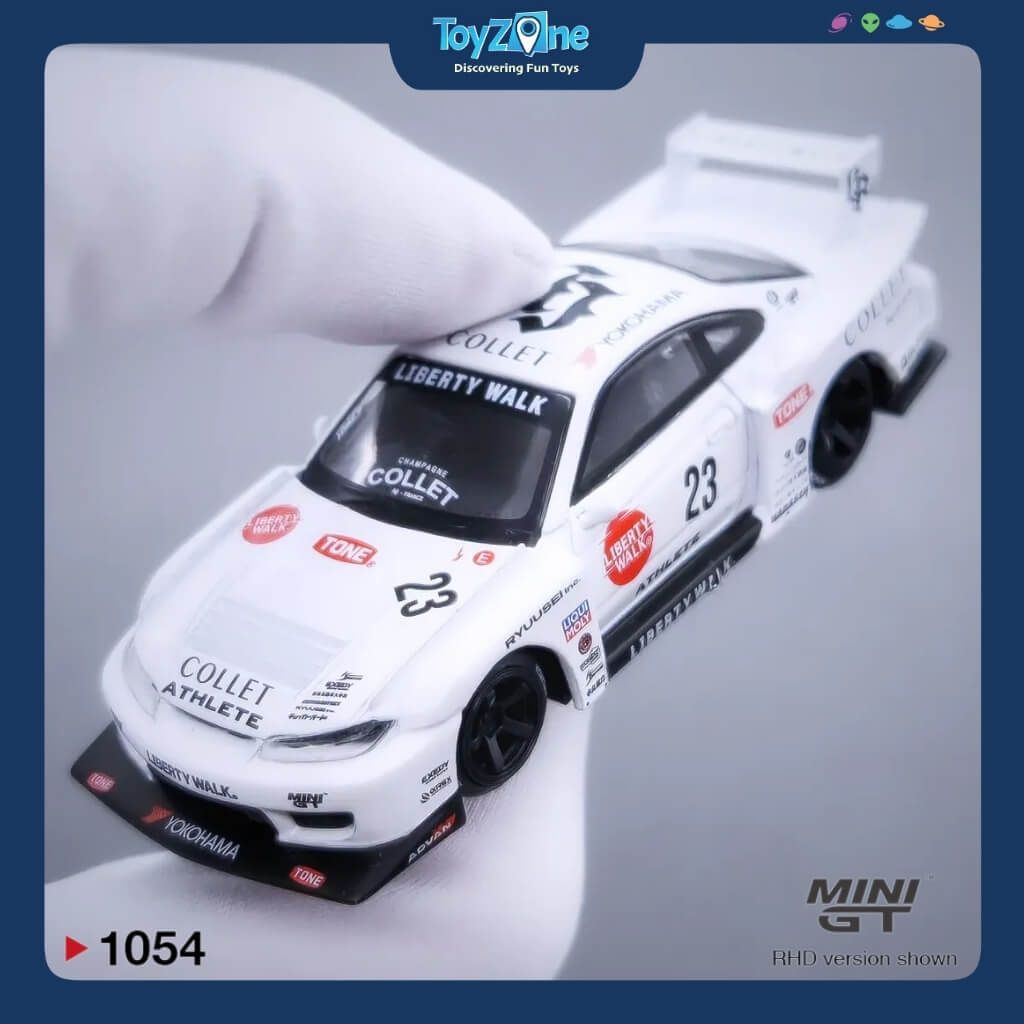 Mô hình xe Nissan LB-Super Silhouette S15 Silvia 1:64 MiniGT