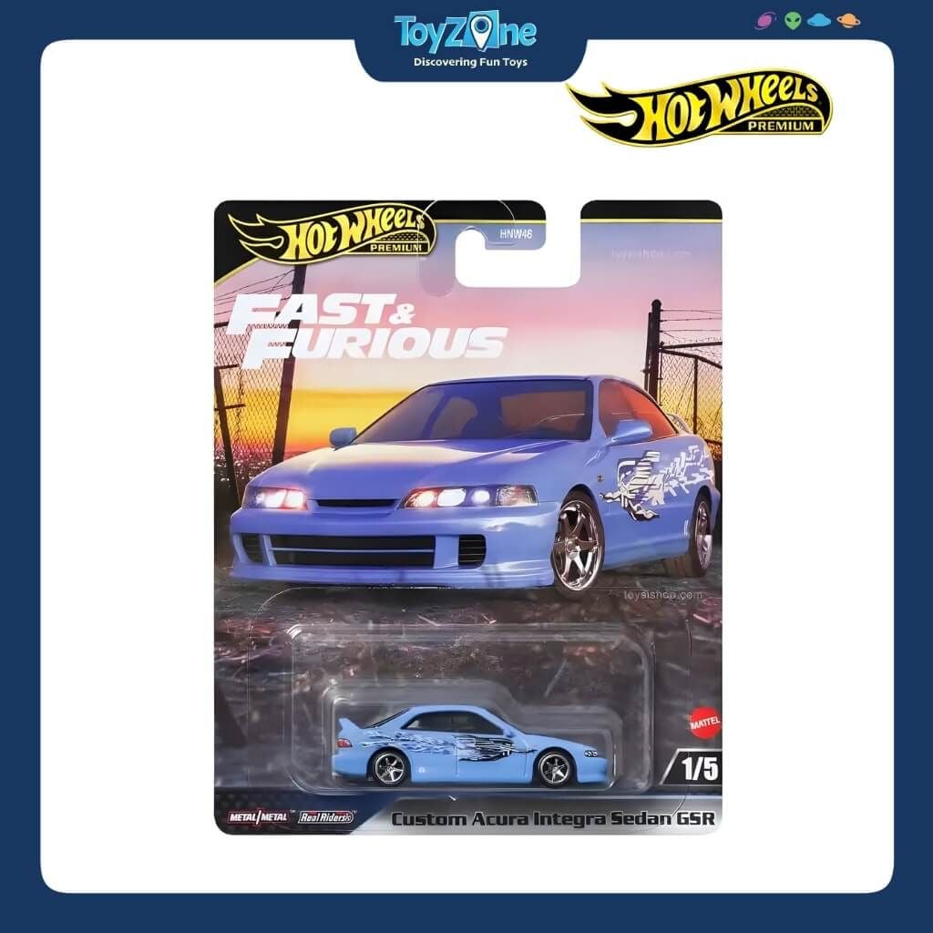 Mô hình xe Hot Wheels Premium Fast And Furious Series chính hãng