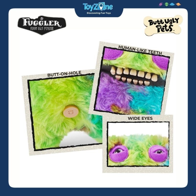 Mô hình đồ chơi sưu tầm Fuggler Butt Ugly Pets 9inch ZURU TOYS
