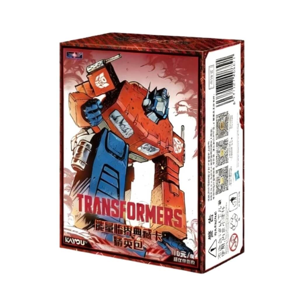 Bộ thẻ sưu tập Transformers Energy Critical Collection Trading Card KAYOU