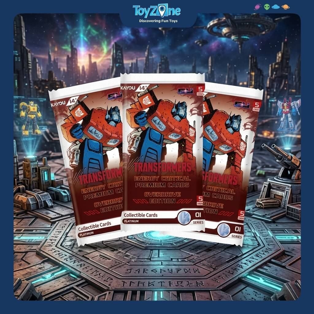 Bộ thẻ sưu tập Transformers Energy Critical Collection Trading Card KAYOU