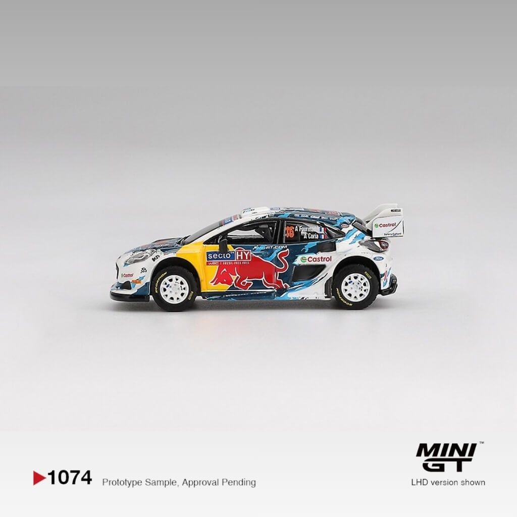 Mô hình xe Ford Puma Rally1 M-Sport Ford WRT 2024 1:64 MiniGT