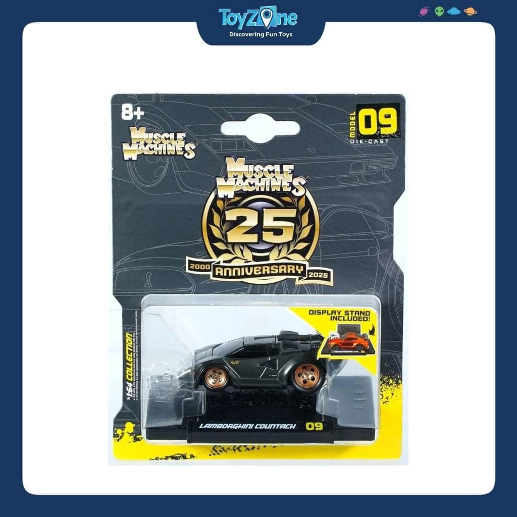 Mô hình xe Lamborghini Countach Muscle Machines 25th Anniversary 1:64 MAISTO