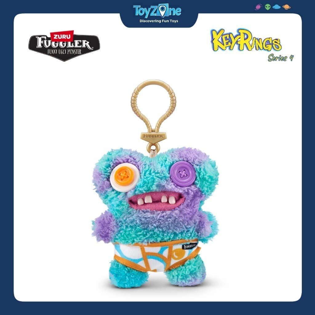 Mô Hình Đồ Chơi Sưu Tầm Móc Khoá Fuggler Keyrings Ver 4 5inch ZURU TOYS