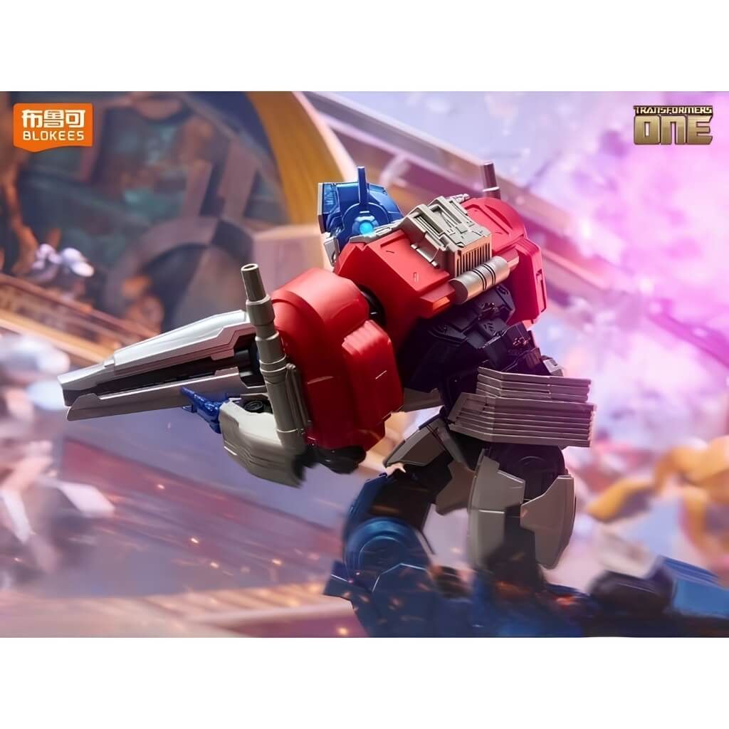 Mô hình đồ chơi lắp ráp Transformers Action Edition 03 Optimus Prime Transformers One BLOKEES