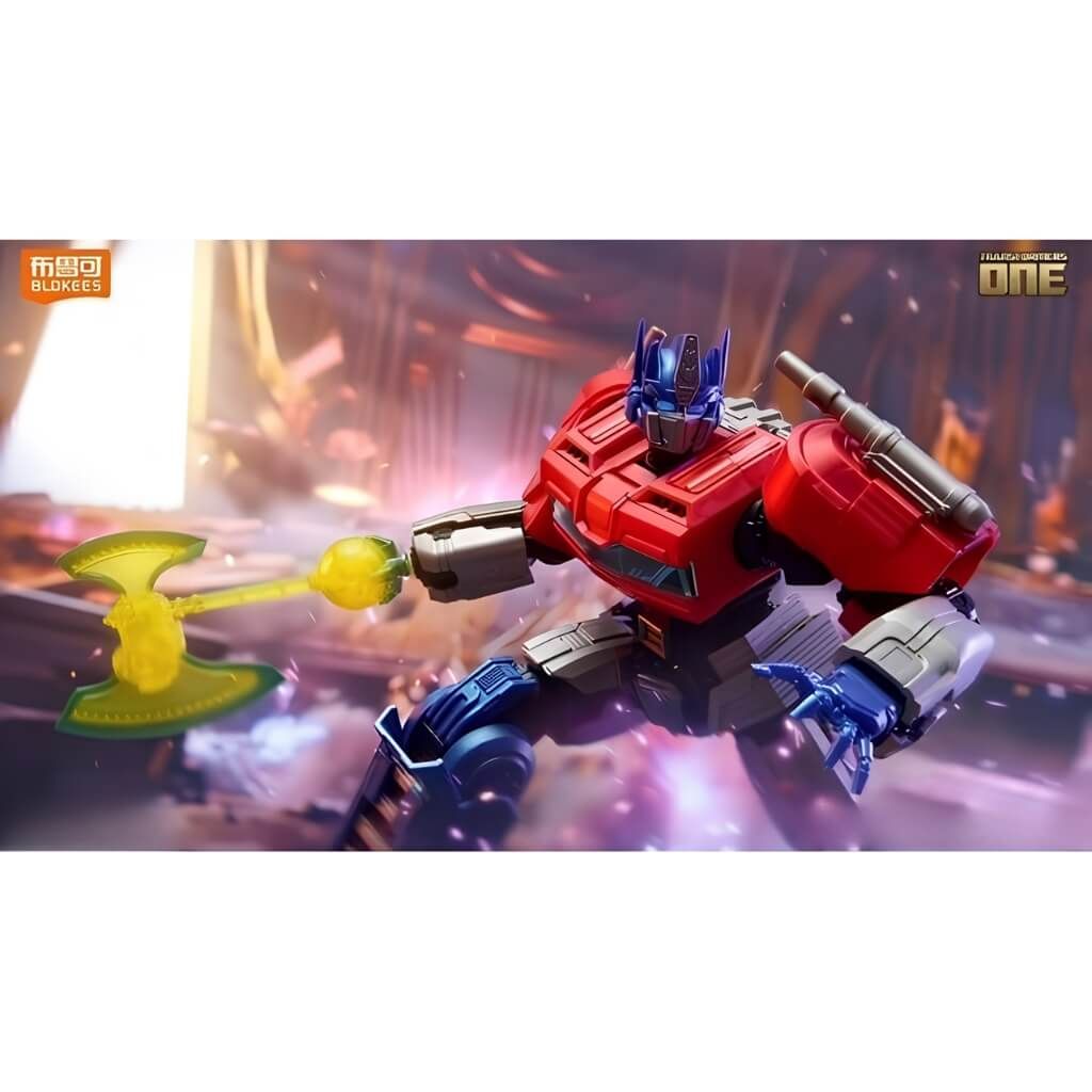 Mô hình đồ chơi lắp ráp Transformers Action Edition 03 Optimus Prime Transformers One BLOKEES