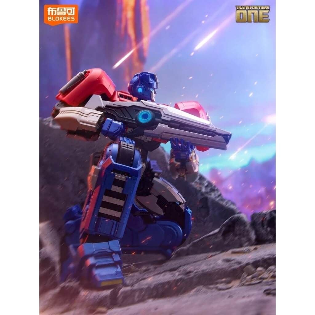Mô hình đồ chơi lắp ráp Transformers Action Edition 03 Optimus Prime Transformers One BLOKEES