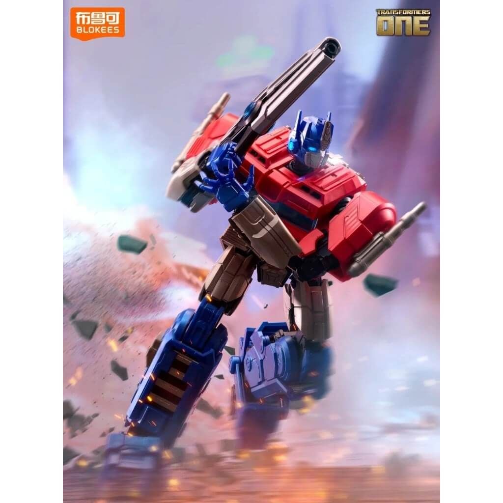 Mô hình đồ chơi lắp ráp Transformers Action Edition 03 Optimus Prime Transformers One BLOKEES