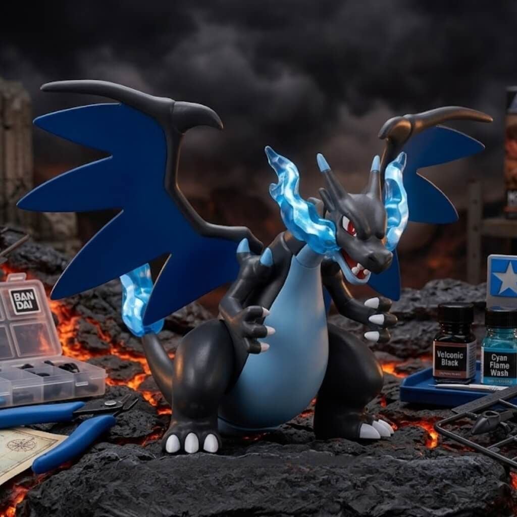 Mô hình lắp ráp Pokemon Plamo Collection Select Series Plastic Model Kit BANDAI