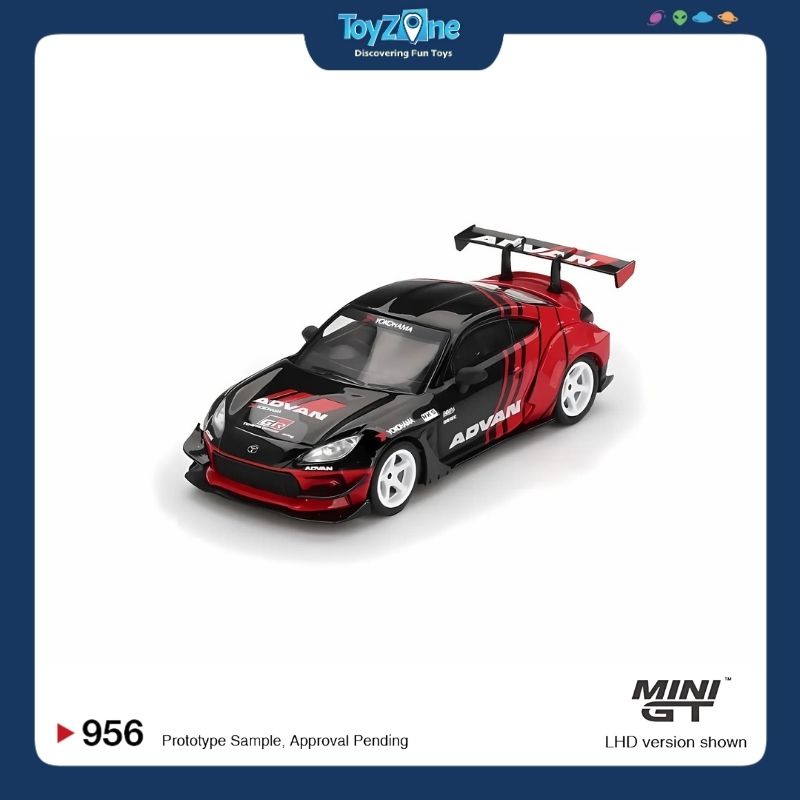 Mô hình xe Toyota GR86 HKS TYPE R ADVAN 1:64 MiniGT
