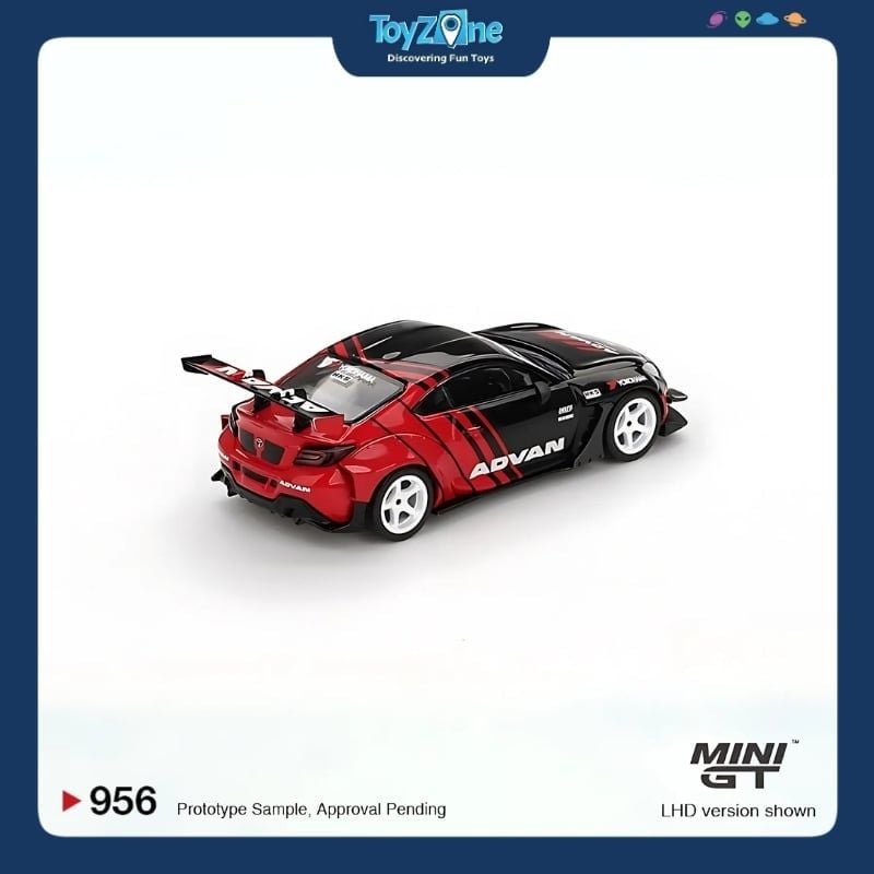 Mô hình xe Toyota GR86 HKS TYPE R ADVAN 1:64 MiniGT
