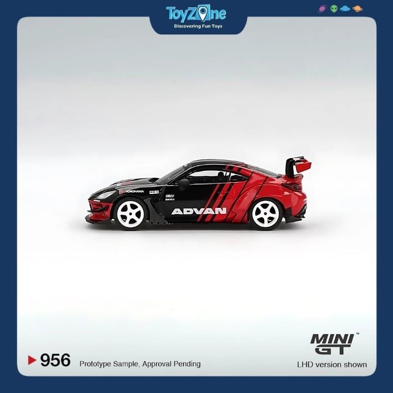 Mô hình xe Toyota GR86 HKS TYPE R ADVAN 1:64 MiniGT