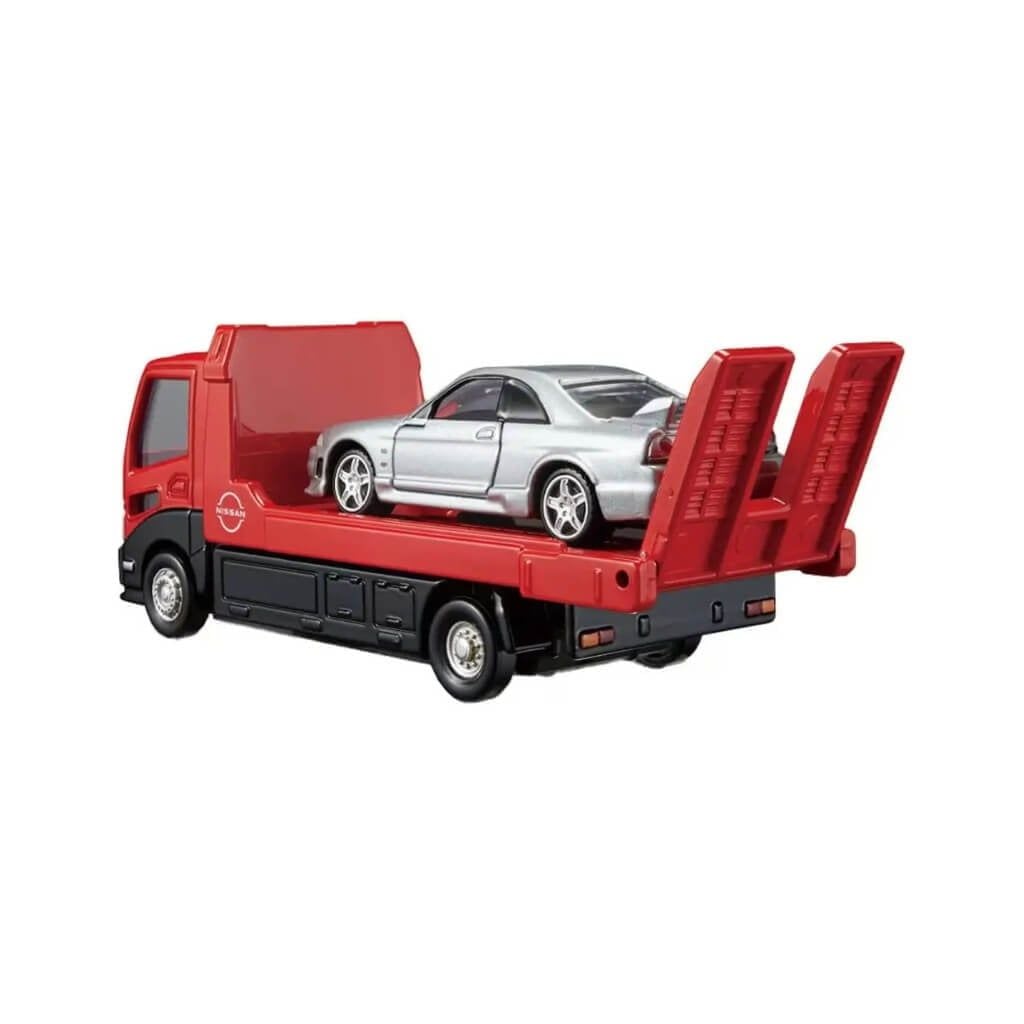 Mô hình xe vận chuyển Transporter Nissan Skyline GTR ( BCNR33 ) TOMICA PREMIUM
