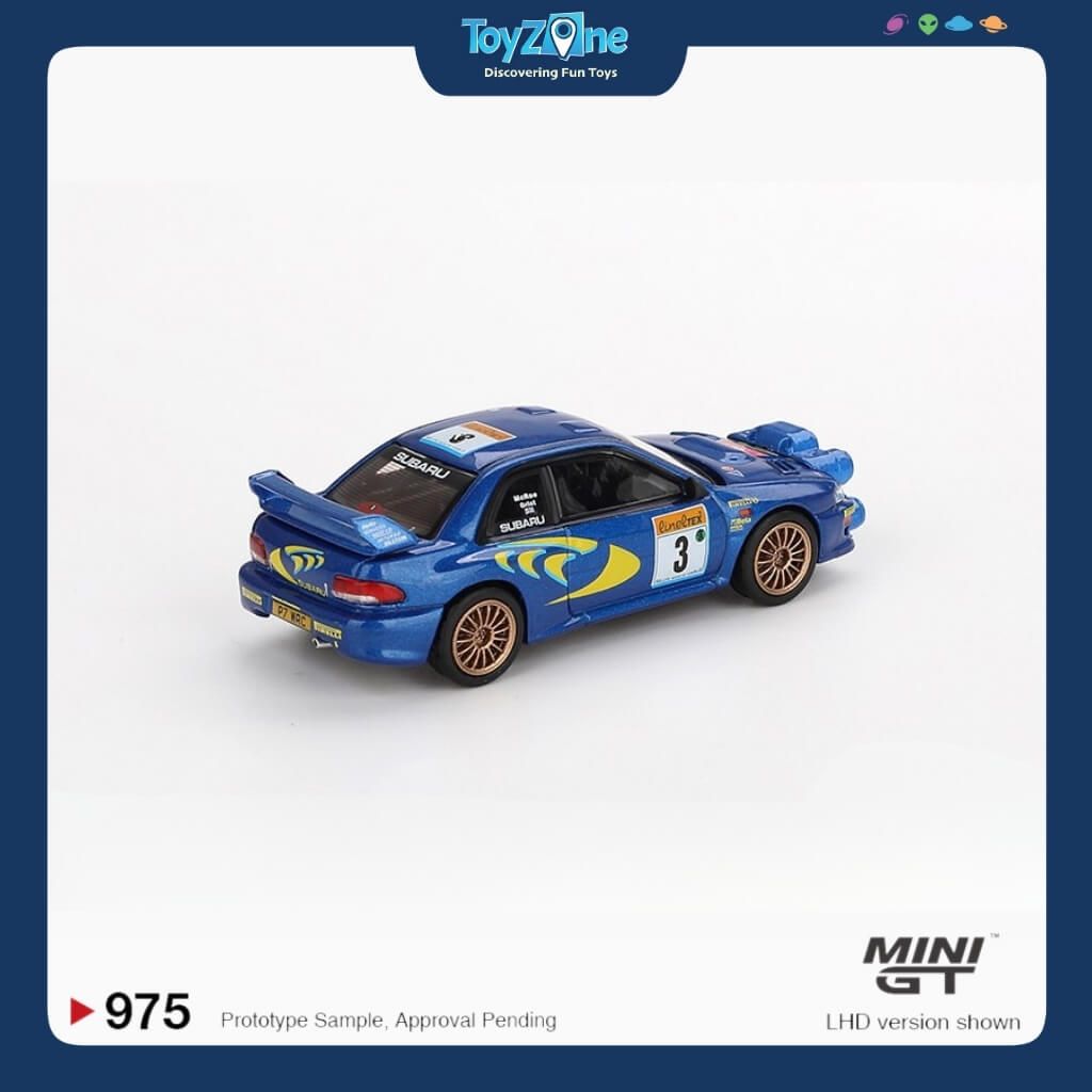 Mô hình xe Subaru Impreza WRC98 #3 1:64 MiniGT