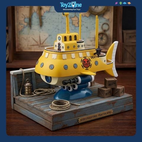 Mô hình lắp ráp tàu One Piece Trafalgar Law's Submarine Grand Ship Collection BANDAI