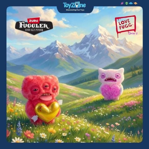 Mô hình đồ chơi sưu tầm Fuggler Love Fuggs 9inch series 2 ZURU TOYS