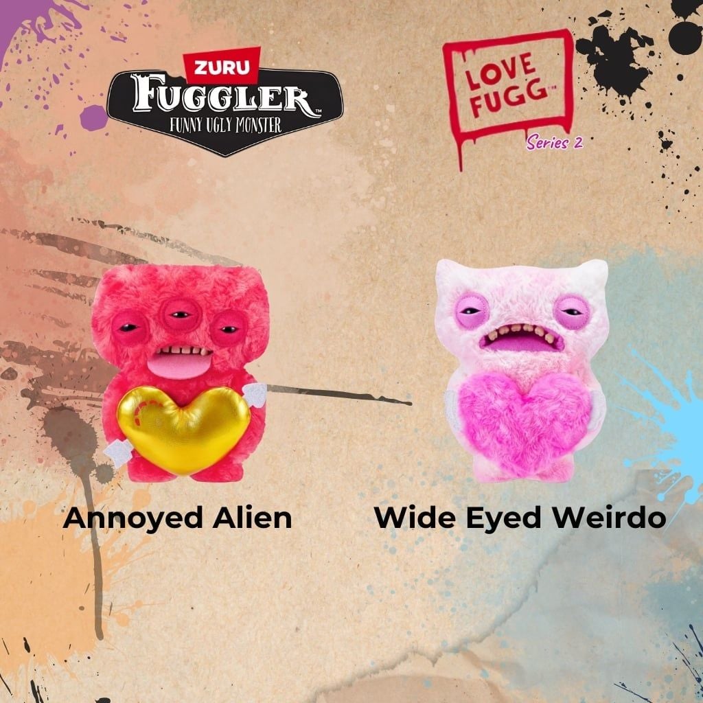 Mô hình đồ chơi sưu tầm Fuggler Love Fuggs 9inch series 2 ZURU TOYS