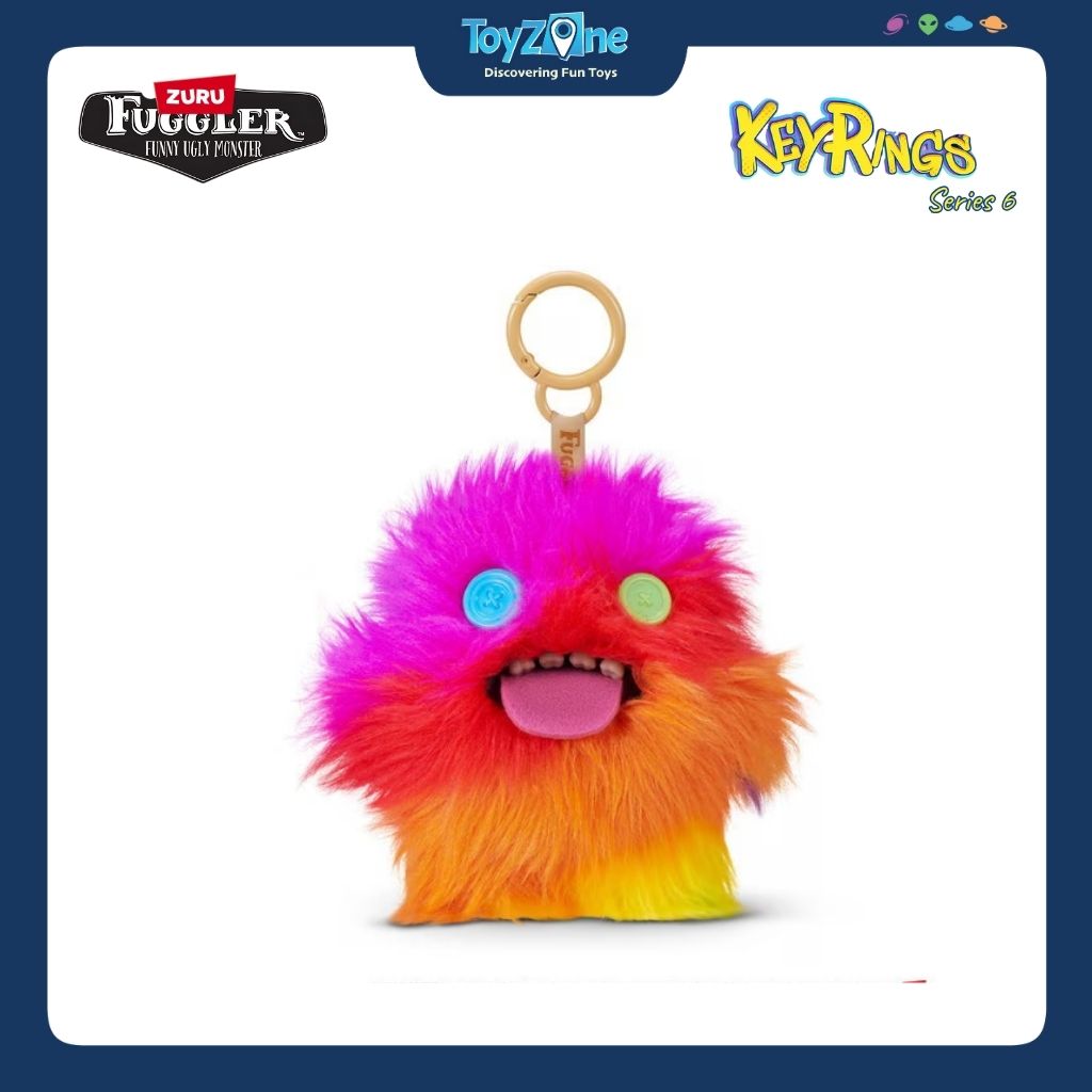Mô Hình Đồ Chơi Sưu Tầm Móc Khoá Fuggler Keyrings Ver 6 5inch ZURU TOYS