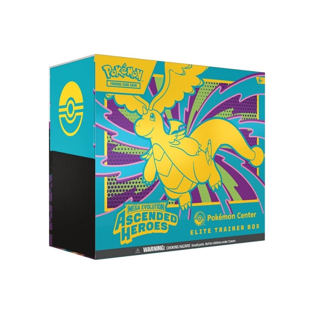 Bộ thẻ sưu tập Pokemon TCG Mega Evolution Ascended Heroes Elite Trainer Box