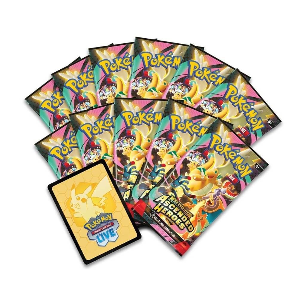 Bộ thẻ sưu tập Pokemon TCG Mega Evolution Ascended Heroes Elite Trainer Box